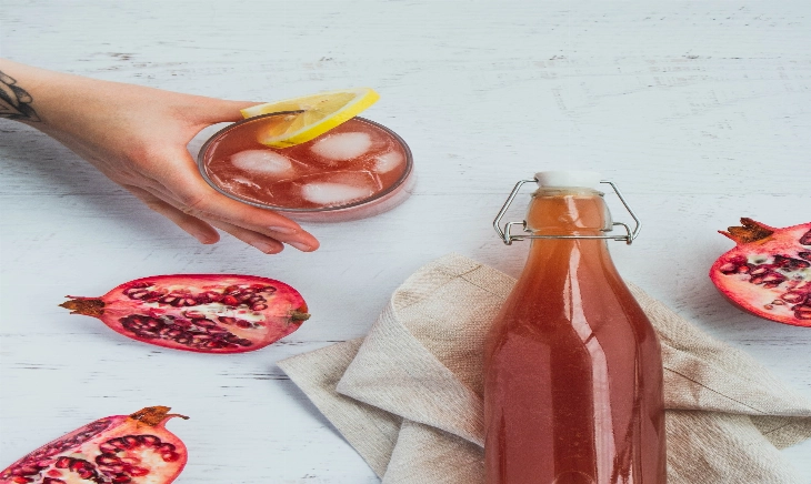 La kombucha es una bebida fermentada