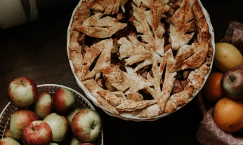 Receta de manzanas asadas./Foto: Unsplash.